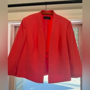 Evan Picone Women's Vibrant Red Blazer